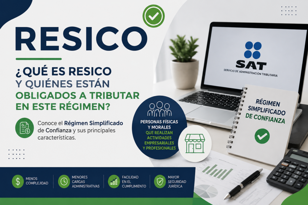 Qué es RESICO: ilustración del régimen fiscal en México