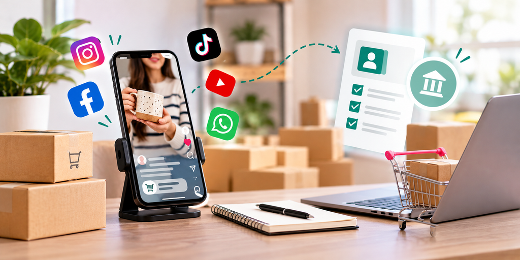 Comercio social y organización fiscal para ventas por redes en México